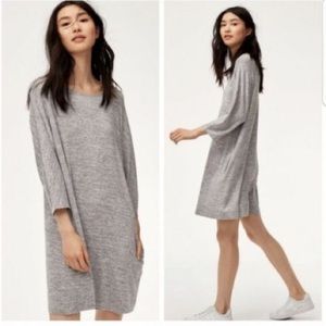 NWT Wilfred Cober dress with pockets, M, heather gray.